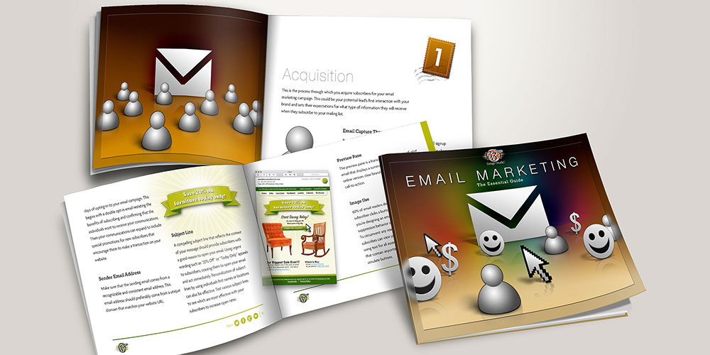 33 Degrees Design Studio Email Marketing tips booklet