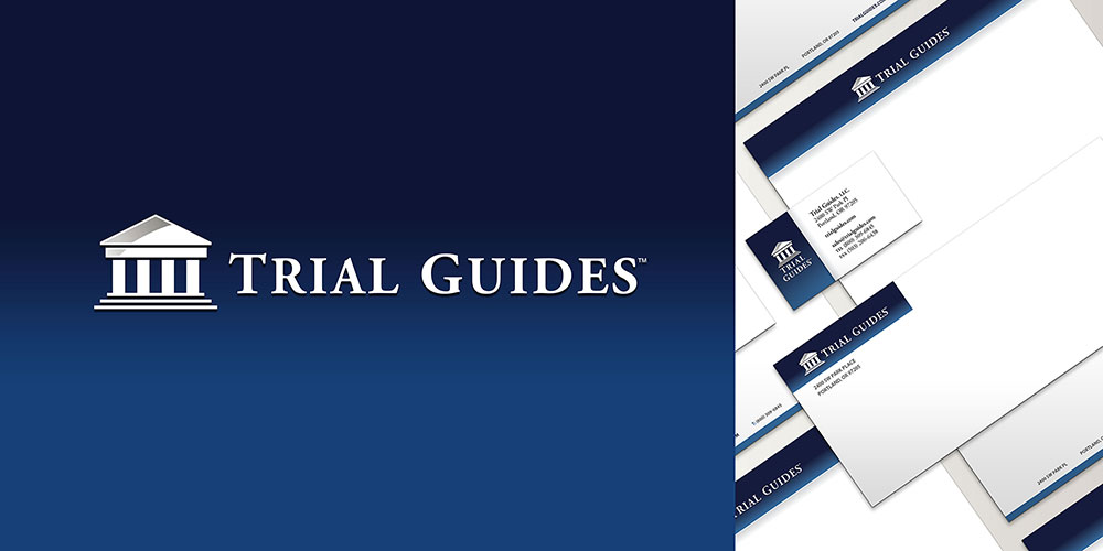 Trial Guides logo and branding